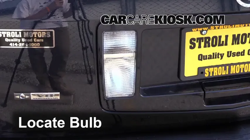 2007 Cadillac SRX 4.6L V8 Lights Reverse Light (replace bulb)